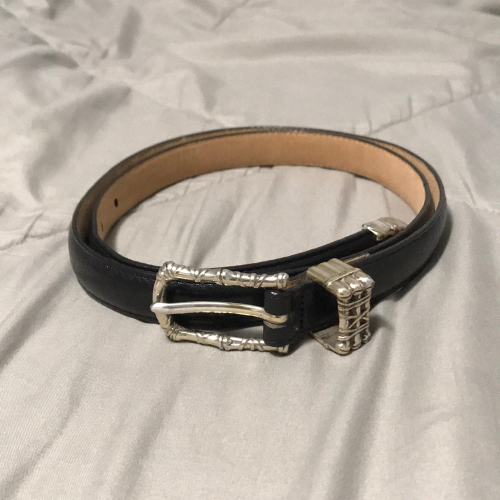 Black vintage belt